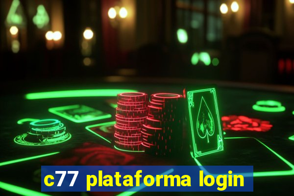 c77 plataforma login